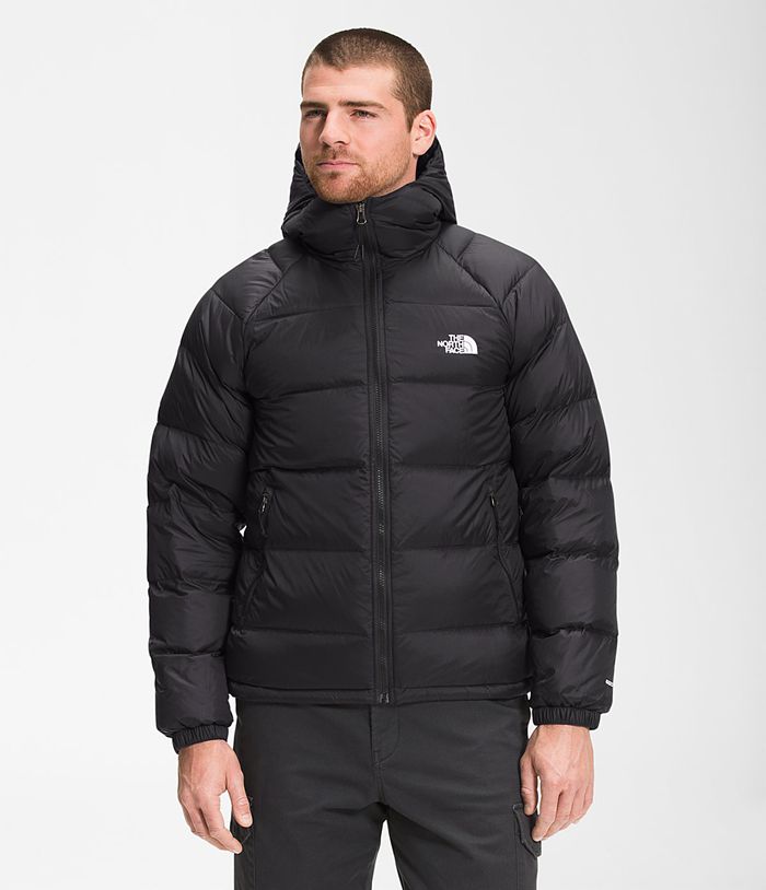 The North Face Winterjas Heren Hydrenalite Down Hoodie NIGV28049 - Zwart